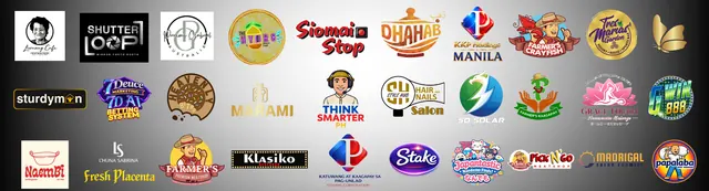 Logos of previous Clickwave clients, including Sturdyman, Shutter Loop, Siomai Stop, Dhabab, Klasiko, and Farmer's Crayfish